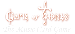 Game of Tones, the card game to learn and play width the music.